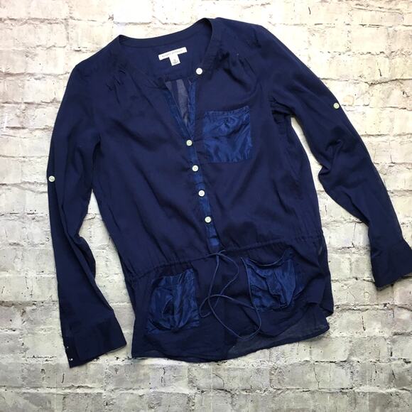 Banana Republic Lightweight, Sheer Long Sleeve - Picture 1 of 5